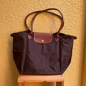 Authentic Lonchamp Le Pliage Large Nylon Tote